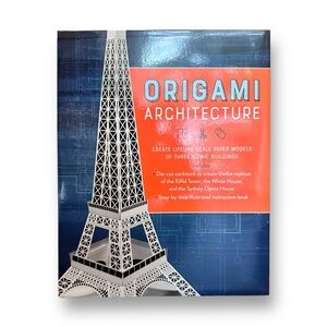 NEW Origami Architecture Kit Eiffel Tower White House Sydney Opera By Tuttle
